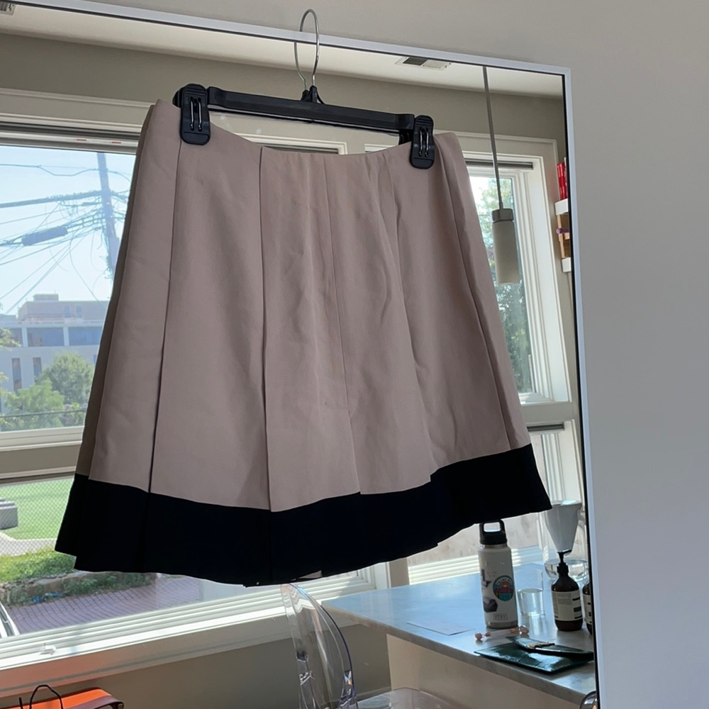 DVF pleated skirt